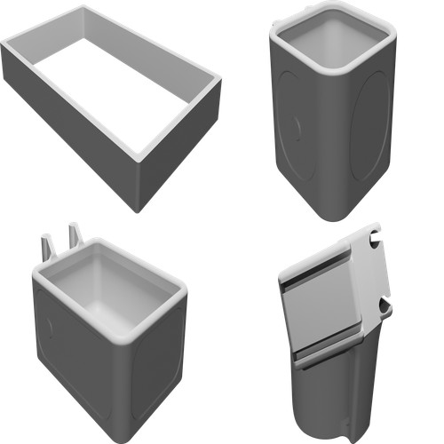 Supporto doppio gopro - doppio,