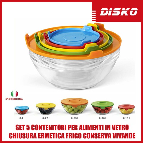 Set contenitori per alimenti - set,