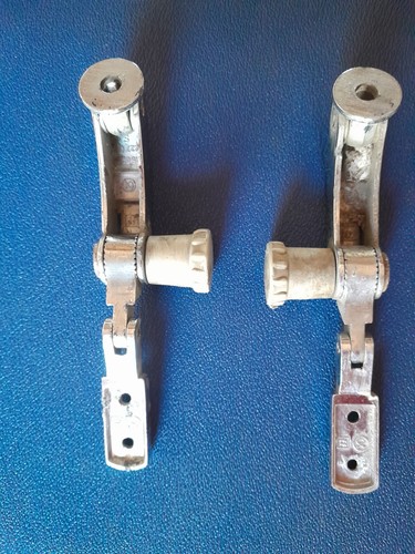 Coppia ganci deflettore - ganci, dx