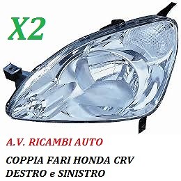 Coppia fari fanale - coppia,