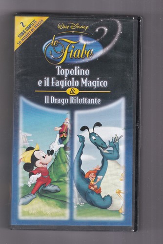 Vhs videocassetta fiabe walt - videocassetta,
