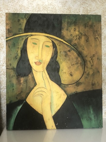 20x24 modigliani ritratto - modigliani, di