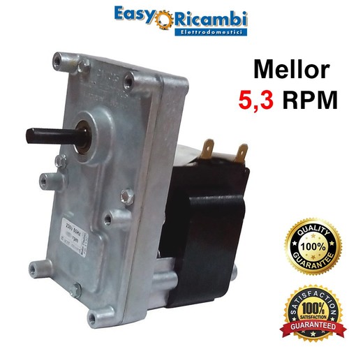 Motoriduttore mellor rpm - 5,3,