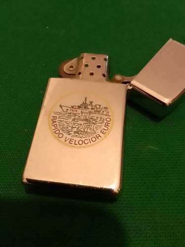 Raro zippo 1987 fregata euro - 1987,