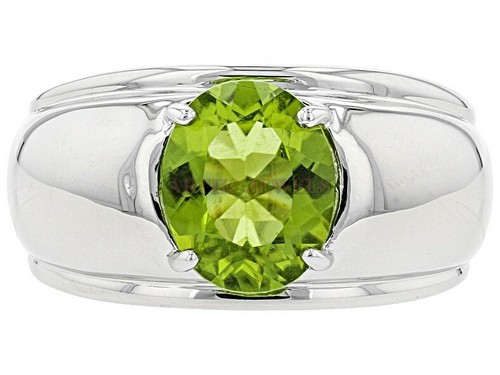 Naturale peridoto gemma con - peridoto,