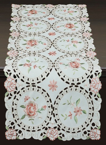 Tovaglia runner tavolo - tavolo, rosa