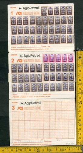 Tessera aci raccolta bollini - aci,