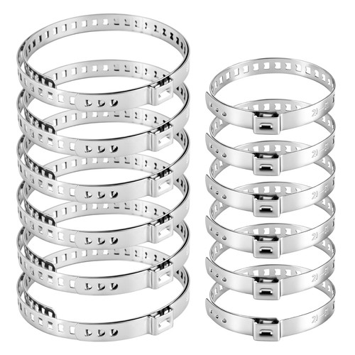 Pezzi fascette metalliche - pezzi,