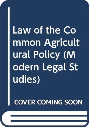 Law the common agricultural - law, of
