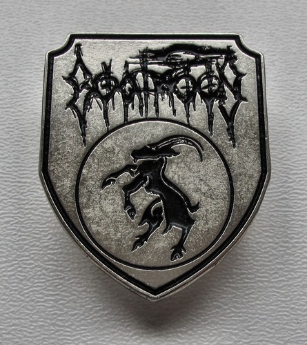 Goatmoon spilla in - goatmoon, metallo