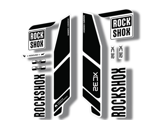 Adesivo rock shox - rock, 2014