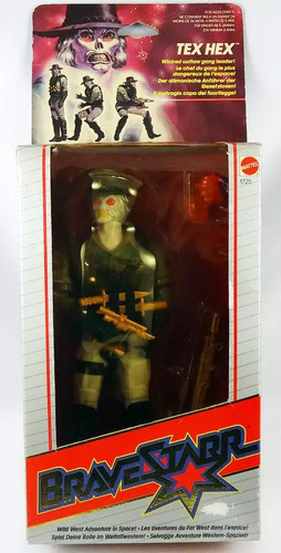 Bravestarr tex hex mattel - tex,
