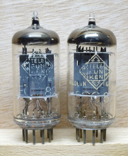 Coppia telefunken ecc82 - telefunken,