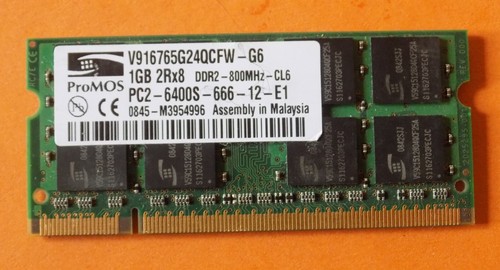 Barrette ram ddr2 promos - barrette, 1gb