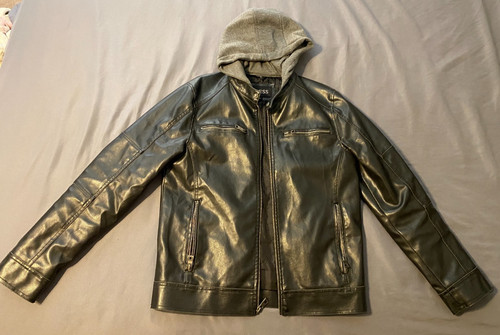 Giacca moto uomo - moto, nera