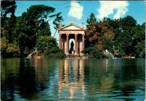 Cartolina epoca villa - cartolina,