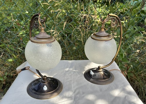 Coppia abat jour vintage - abat,