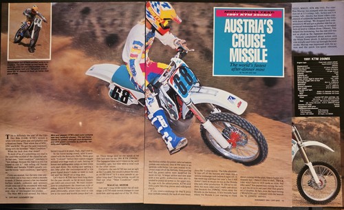 Articolo prova ktm250mx - articolo, di