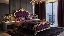 Letto matrimoniale barocco - letto,