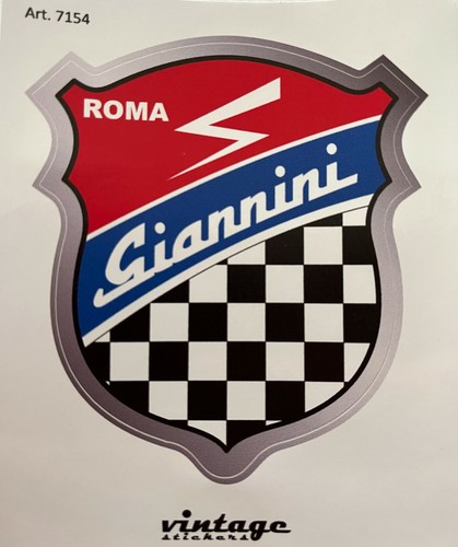 Adesivo giannini vintage - giannini,
