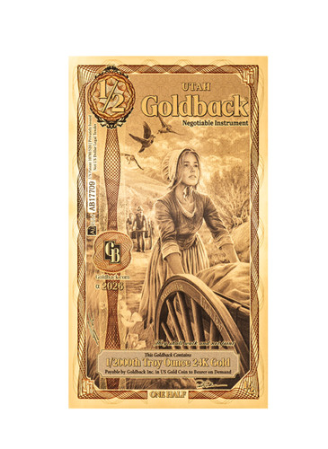 Nuovo utah alpha goldback - 1/2,