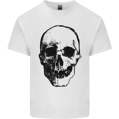 Shirt con teschio umano per - t-shirt,