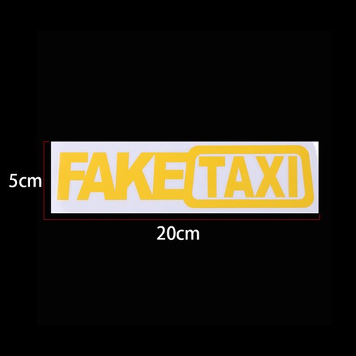 Fake taxi drifting sign funny - fake,