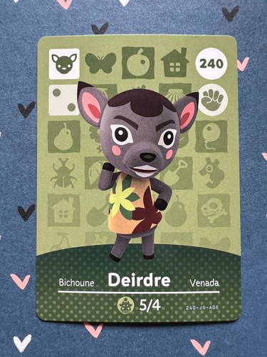 Dierdre 240 carta amiibo - 240,