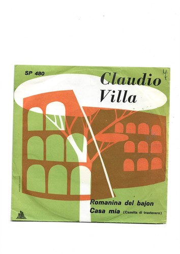 Claudio villa disco - 45, "