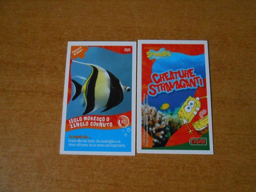Figurina card spongebob - card,