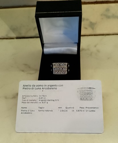 Anello argento pietra - anello, di
