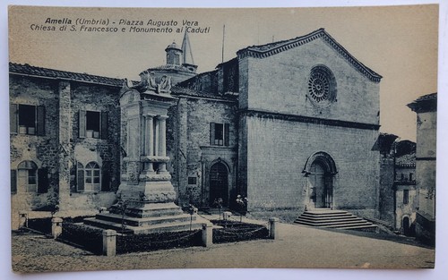 Cartolina amelia monumento - cartolina,