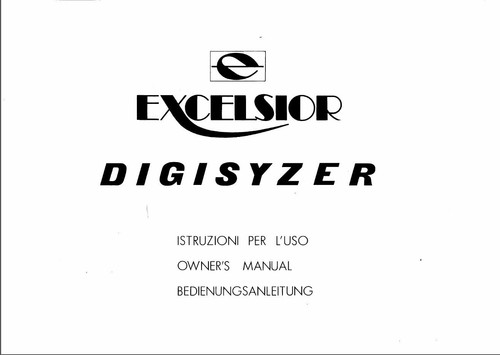 Excelsior digisyzer - excelsior,