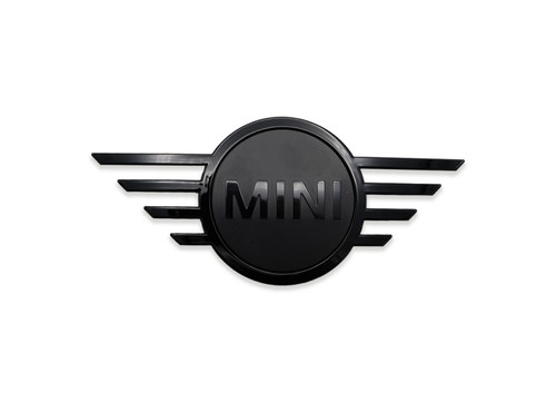 Mini emblema nero - , nuovo