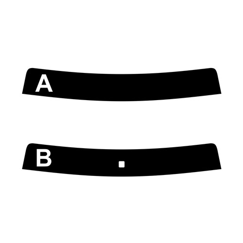 Fascia parasole parabrezza - parasole,