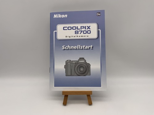 Nikon coolpix 8700 - coolpix, avviamento