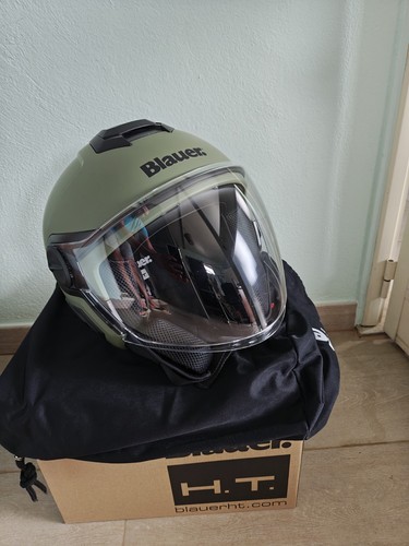 Casco moto jet blauer - moto, dj-01