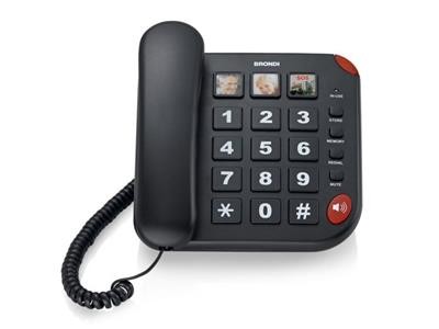Telefono fisso brondi bravo - telefono,
