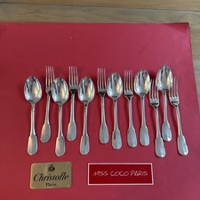 Couverts table 12p christofle - couverts,
