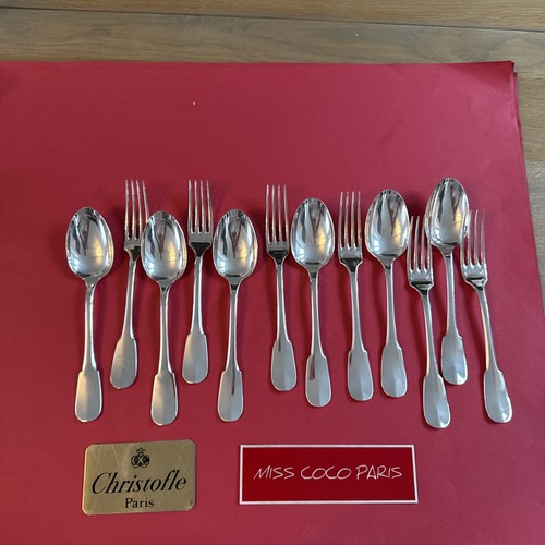 12p tableware christofle - 12p,