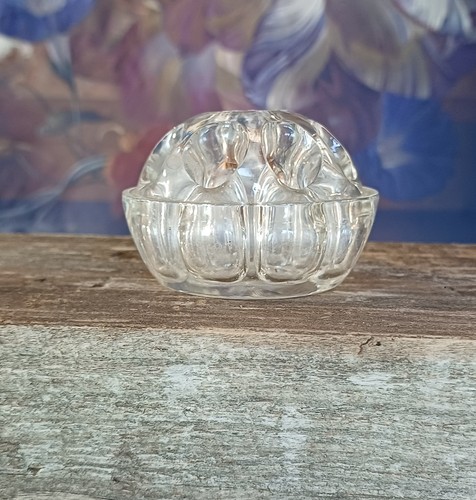 Rana portafiori vintage vetro - rana,