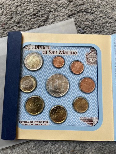 San marino coin set - coin, 2005