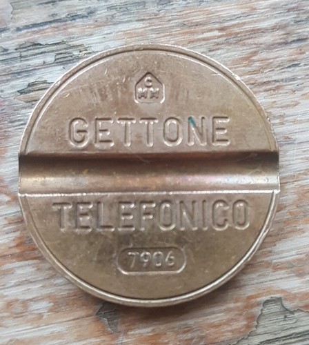 Gettone telefonico 7906 anno - gettone,