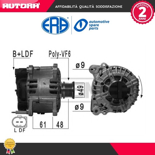 209104a alternatore 140 ampere - alternatore,