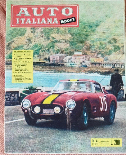 Auto italiana sport 1957 - auto,