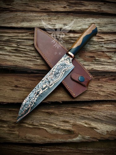 Coltello chef gyuto - gyuto, damascato
