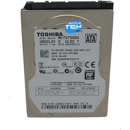 Toshiba 750gb hdd - 750gb,