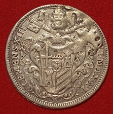 Stato pontificio mezzo scudo - stato, pontificio-mezzo