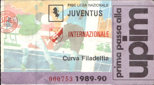 Biglietto stadio juventus - biglietto,