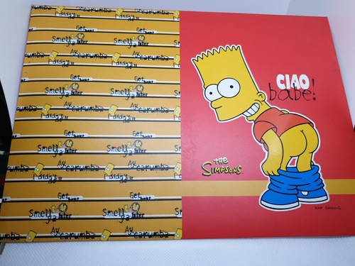 Carta lettera simpson - carta,